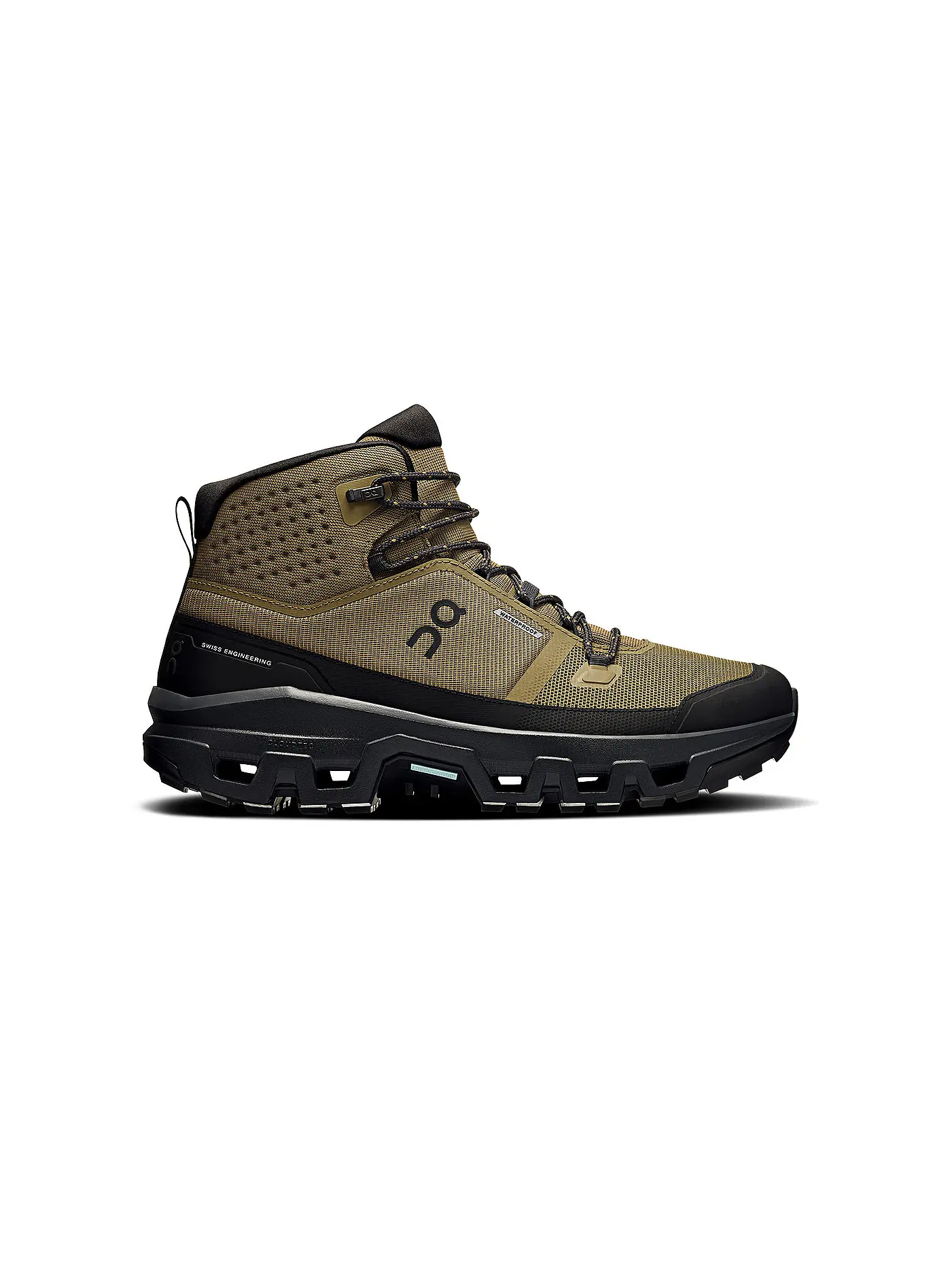 ON | Herren Wanderschuhe Cloudrock Mid WP | olive